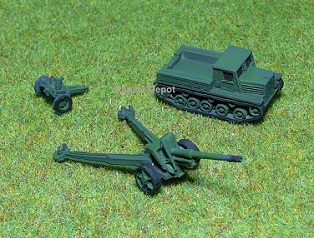 YA-12 & M1937 152mm gun (green)